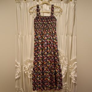 Gap floral smocked dress
